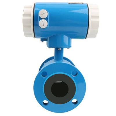 China PTFE DN25 DN50 Irrigation Water Flowmeter Magnetic Flow Meter Wireless Integrated Electromagnetic Price for sale