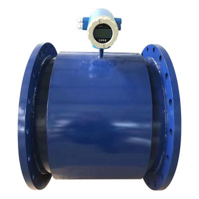 China F46 flow meter SS304 transmitter electromagnetic flowmeter milk dn400 electromagnetic flow meter for sale