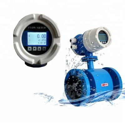 China SUS316L Electromagnetic Water Flow Meter Transmitter Electromagnetic Flow Converter for sale