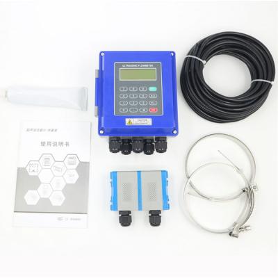 China ultrasonic water flow sensor ultrasonic meter flange on ultrasonic flowmeter DN15-DN6000 for sale