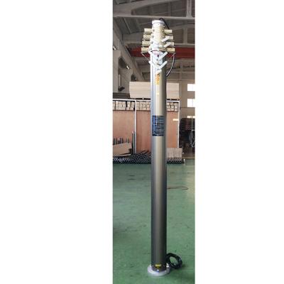 China 9m Lockable Security Pneumatic Telescopic Masts-CCTV Telescopic Mast for sale