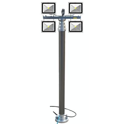 Китай Рангоут света tower-4x50W LED-4.2m СИД пневматический телескопичный продается