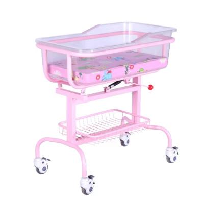 China Hospital/Factory Direct Selling Home Assemble Hospital Baby Carriage Obstetrics and Gynecology ABS Infant Medical Baby Carriages for sale