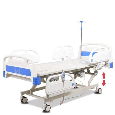 China Used in hospital price factory sale 5 function hospital bed cheap medical hospital bed for sale