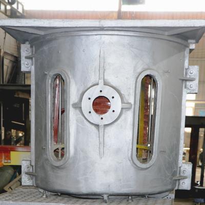 China Factory 1 Ton Melting Furnace Electric Steel Induction Furnace for sale