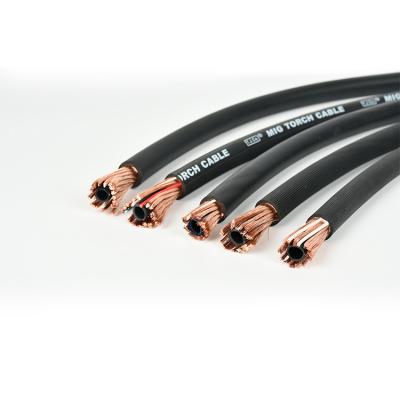 China Economy 30mm Copper Wire Welding Machine High QualityRubber Coated Welding Cable for sale