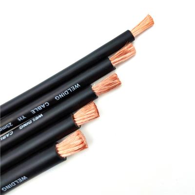 China Industrial 95mm Welded Cable Black / Orange Has High Conductivity for sale