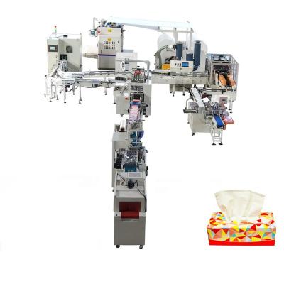 China Automatic Hotels Face Tissue Paper Machine Production Line for sale