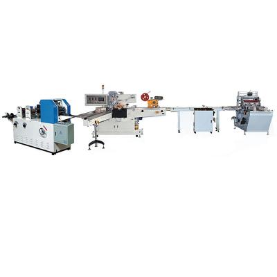 China Hotels Best Value Automatic Pocket Tissue Paper Machine Production Line for sale