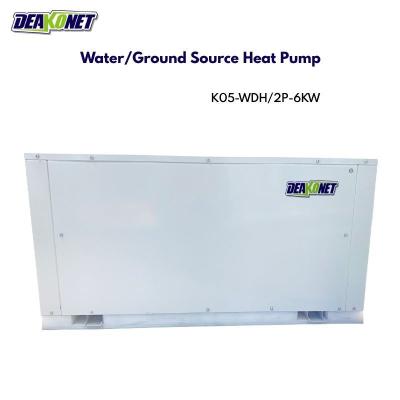 China G1 6kw DC Inverter Water to Water Ground Source Geothermal Heat Pump for sale