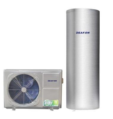 China Deakon B1 -- 4.5kw Spilt Inverter Heat Pump Water Heater with 200L Storage Tank for sale