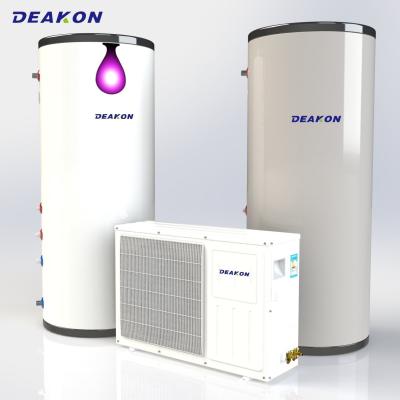 China B1--4.5kw Spilt Inverter Heat Pump Water Heater with 260L Storage Tank for sale