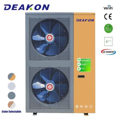 China A2 PRO--12kw Hybrid Inverter Evi Heat Pump ERP a+++ Hot Water ROM Heating Room Cooling -25c Application for sale