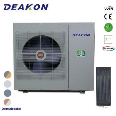 China A2 Premium--15kw Dual Source Hybrid Inverter&Evi Heat Pump with Solar Panel Exchanger for sale