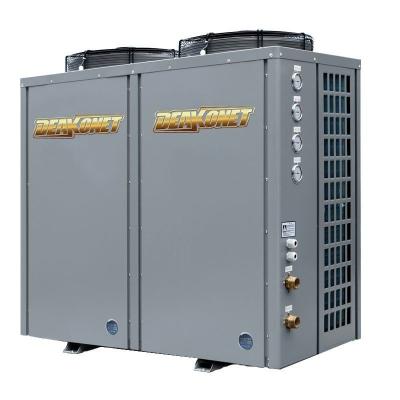 China Deakonet C1 PRO -- 25.5kw Dual Source Commercial Evi Air to Water Heat Pump with Solar Panel Heat Exchanger for sale