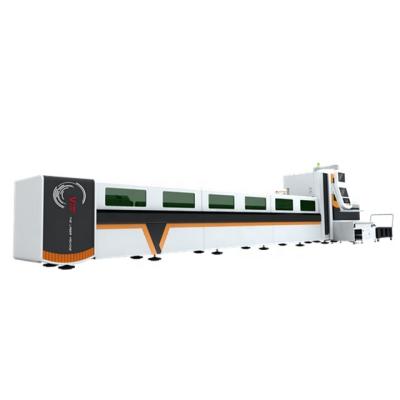 China Intelligent Automated Loading Fiber Laser Cutting Machine 1500W 2kW 3kW Laser Pipe Cutting Machine for sale