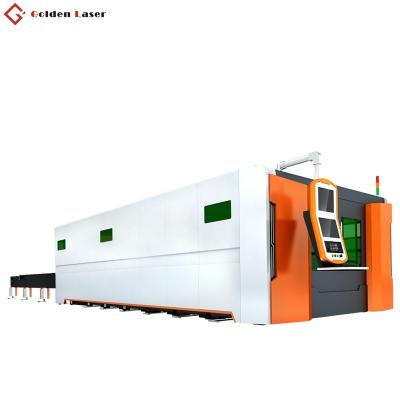 China Laser CUTTING GOLDEN Laser Cutting Machine High Power High Power Fiber Laser Cutting Machine Manufacturer for sale