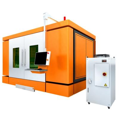 China Laser CUTTING GoldenLaser GF-1510 Low Price Compact Fiber Laser Cutting Machine For Metal 1000W 1500W 3000W for sale