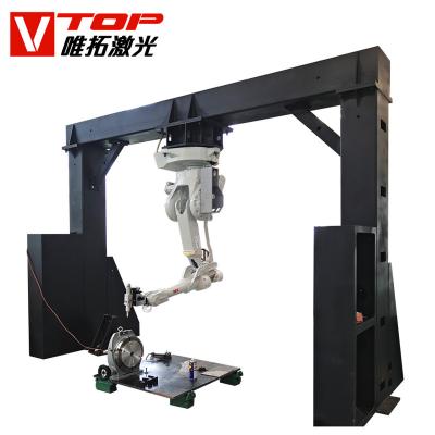 China Laser CUT 6 Axis Robotic Arm Fiber Laser Metal Tube And Sheet Cutting Machine Price for sale