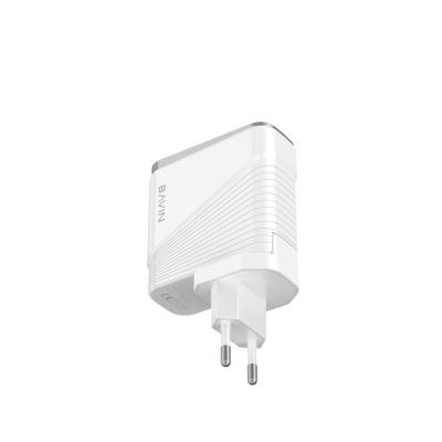 China Mobile Phone BAVIN PC522Y-PD+QC 3.0 Two USB Charger BAVIN PC-522 Plug Fast Foldable Wall Charger Adapter for sale