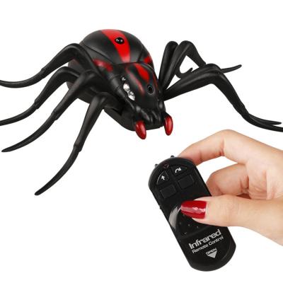 China Children's toy manufacturers wholesale insects, RC electronic spiders, children's games, pranks, simulated animals, infrared induction toys for sale