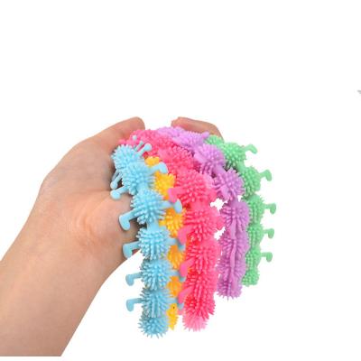 China TPR Manufacturer's New New Creative Weird Delicate Soft Rubber Children's Decompression Duct Noodle Rope Toys for sale