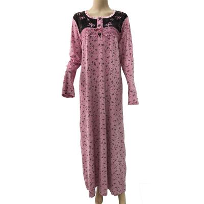 China Muslim Clothing Women Dress Winter Velvet Sheath Long Wear Islam Dress Sleep Thick M/L/XL/XXL Home Dress for sale