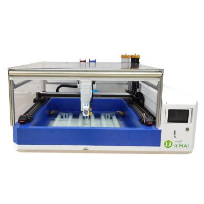 China Auto Acrylic UV Curing Signage Letter Machine YM-6010+UV Led Letter Making 3D Printer With UV Bed à venda