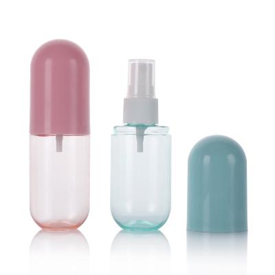 China New Style Cosmetic Plastic Bottles With Sprayers 60ml Perfume Bottle Sprayer Plastic for sale