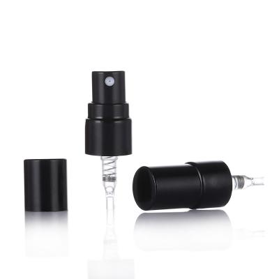 China Non Spill 12mm Aluminum Mist Sprayer Plastic Perfume Mist Pump Sprayer 12/415 For Mini Glass Bottle for sale