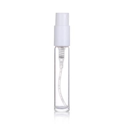 China Personal care professional production glass bottle 2ml/3ml mini perfume glass spray bottle for sale