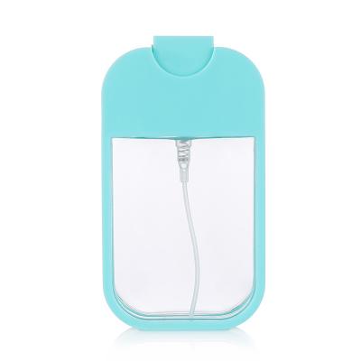 China BEAUTY PACKAGING Portable Card Vending Maid Spray Bottle 40ml Square Spray Bottle Credit Card For Perfume for sale