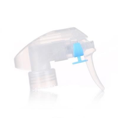 China Trigger All Trigger Sprayer 24/410 Translucent Plastic Sprayer Not Refillable For Bottle for sale