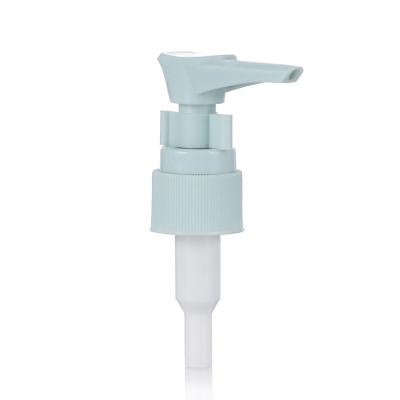 China New Style Non-refillable White Dispenser Pump Customized Lotion Pump Plastic 18/410 Clip Lotion Pump for sale