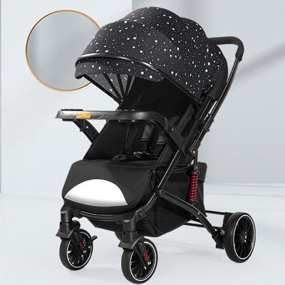 China Wholesale Foldable 3 in 1 Stroller, Multifunctional Luxury Baby Stroller, High Landscape Stroller with Cup Plug for sale