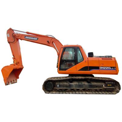 China Construction 210 220 300 Original Used Construction DH220LC Doosan Crawler Excavator High Quality Low Price for sale