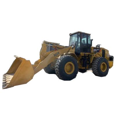 China Used CAT 966H 966E 966F Front Wheel Loader Hydraulic Construction Machines High Quality Low Price 3.4-4.2 m² ³ for sale