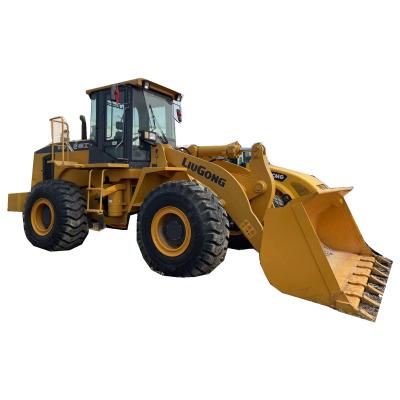 China Used Liugong CLG856 Front Wheel Loader Hydraulic Construction Machines High Quality Low Price Big Capacity 1.8-5.6 m² ³ for sale