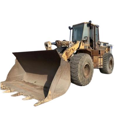 China Used CAT 966F Front Wheel Loader Hydraulic Construction Machines High Quality Low Price 966E 966H 3.5 m² ³ for sale