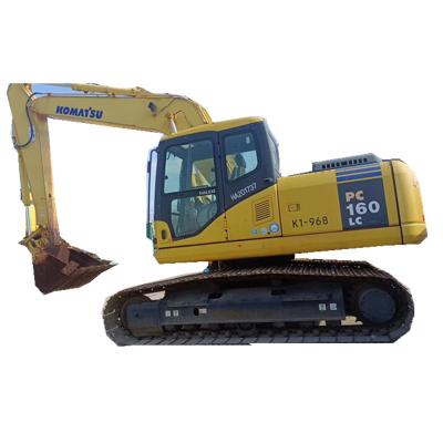 China Used Hydraulic Crawler Excavator PC160LC-7 16 Ton Backhoe Hydraulic Cheap Excavator For Sale 0.65m² ³ for sale