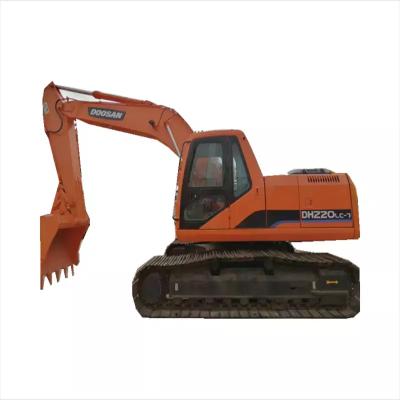 China 21 Ton Cheap Used Crawler Excavator Doosan DH220LC-7 Backhoe Hydraulic Excavator For Sale 1m ³ for sale