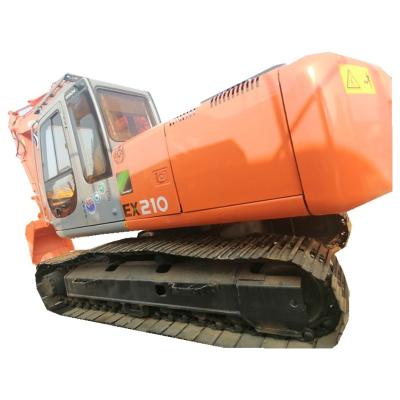 China Cheap Used Hitachi EX210 Mini Excavator 21ton Backhoe Hydraulic Crawler Excavator For Sale 1m′ ³ for sale