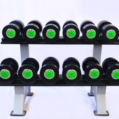 China Manufacturers Wholesale New Men's Gym Special Rubber Coated Dumbbell Abrasion Resistance, Fixed Household Dumbbell Fitness Equipment Training for sale