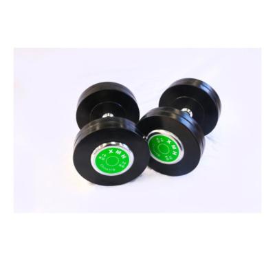 China High Quality Custom Cast Rubber Dumbbell Abrasion Resistance Dumbbell Home Fitness Equipment for sale