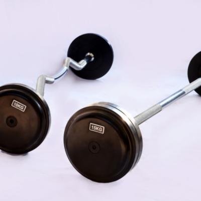 China Factory direct sale gym fitness equipment weightlifting bar barbell custom barbell abrasion resistance and barbell powerlifting for sale