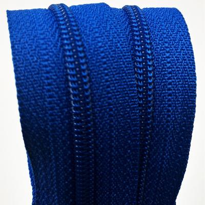 China Other netting 3# 5# colorful open end colorful nylon zipper for clothes pants or home textile for sale