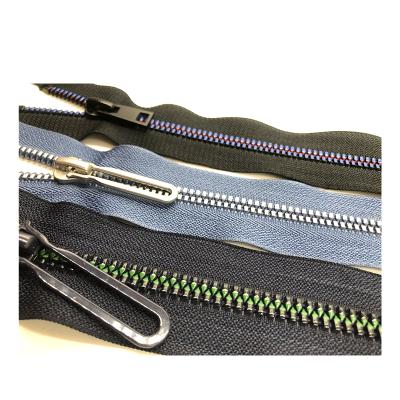 China #3#5#8 Zipper Fancy Craftsmanship Plastic Resin Colored Zipper Open End Eco-Friendly Sustainable Zipper For Clothes for sale