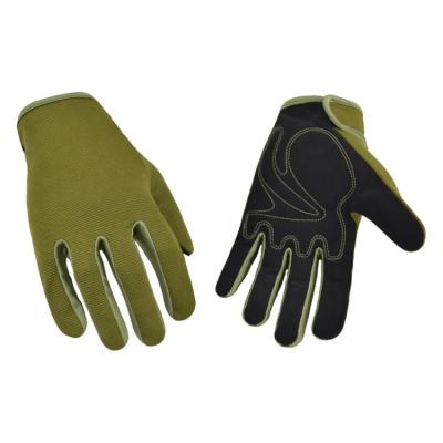 China Green Natural Soft Durable Microfiber Workout Safety Tactical Gloves For Men Women General for sale