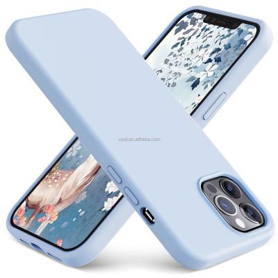 China Shockproof for phone 11 12 pro max XR X 7 8 13 XS plus Max Liquid Silicone Case with box retail package for sale