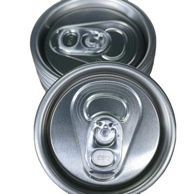 China Spill non 202# 63mm, aluminum lids for easy open cans, aluminum pull ring cap for caned food, juice, beer, sauce for sale